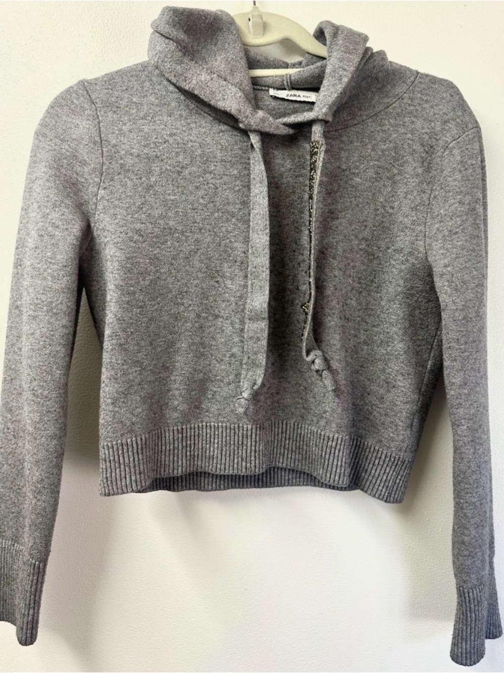 Zara Hoodie with beaded drawstrings